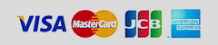 VISA･Master･JCB･AMEX